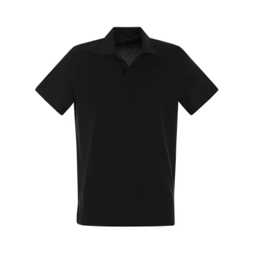 Open Neck Polo Shirt
