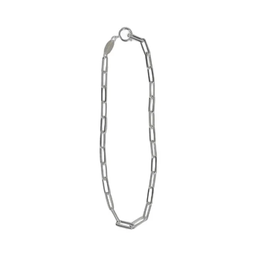 Polished-Effect Cable-Knit Necklace