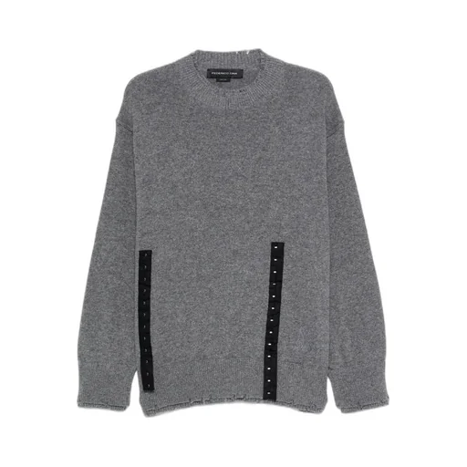 Raw-Edge Sweater
