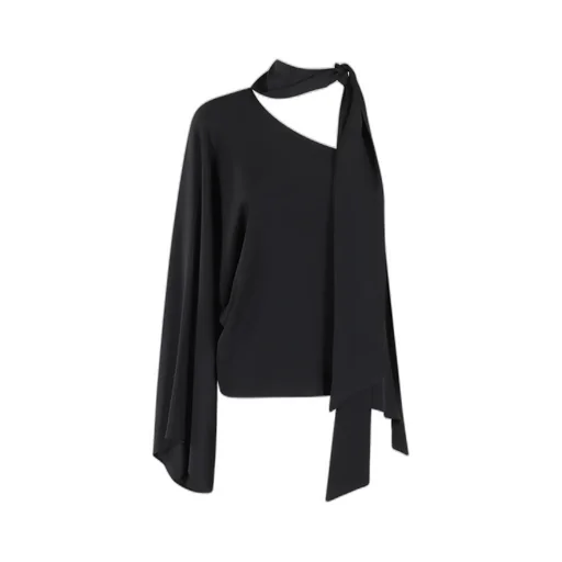 Asymmetric Scarf Top