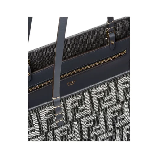 Large Roll Ff-Jacquard Tote Bag