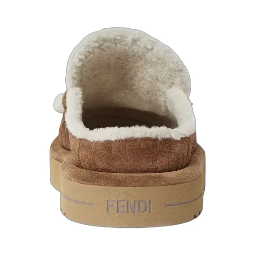 Logo Plaque Slip-On Sandals