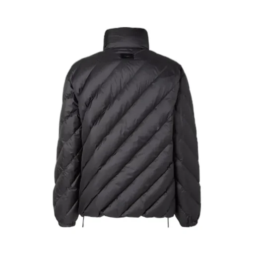 Reversible Black Nylon Down Jacket