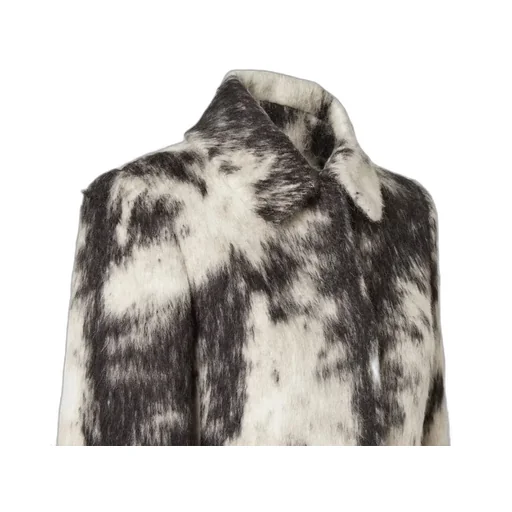 Frosted Fauna Wool Coat
