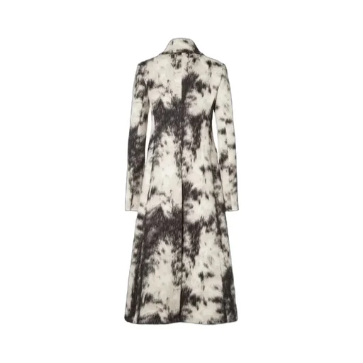 Frosted Fauna Wool Coat