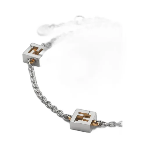 Silver- And Gold-Colored Bracelet