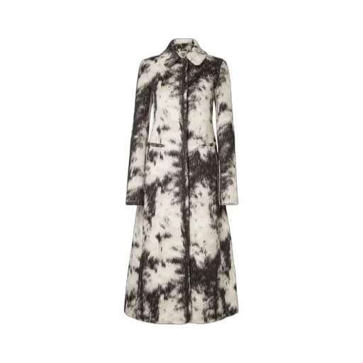 Frosted Fauna Wool Coat