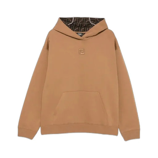 Ff Embroidered Long Sleeved Hoodie