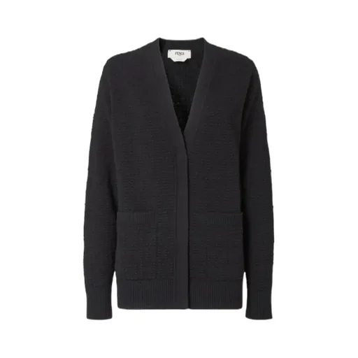 Long-Sleeved V-Neck Cardigan