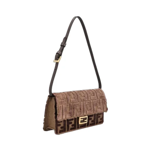 Baguette Ff Chained Compact Wallet