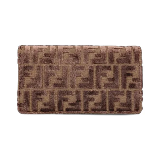 Baguette Ff Chained Compact Wallet