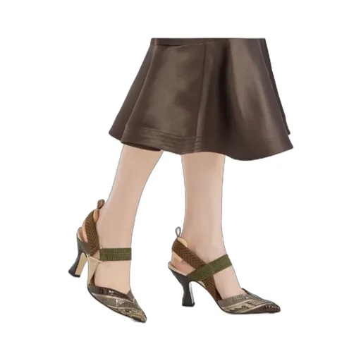 Colibrì Pointed-Toe Slingback Pumps