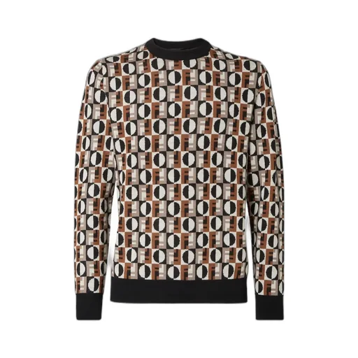 Monogrammed Knit Sweater
