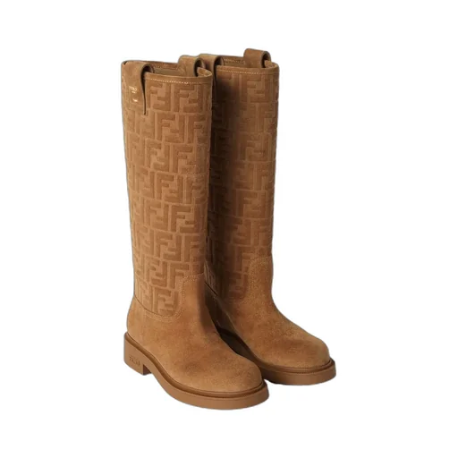Filo Ff Motif Boots