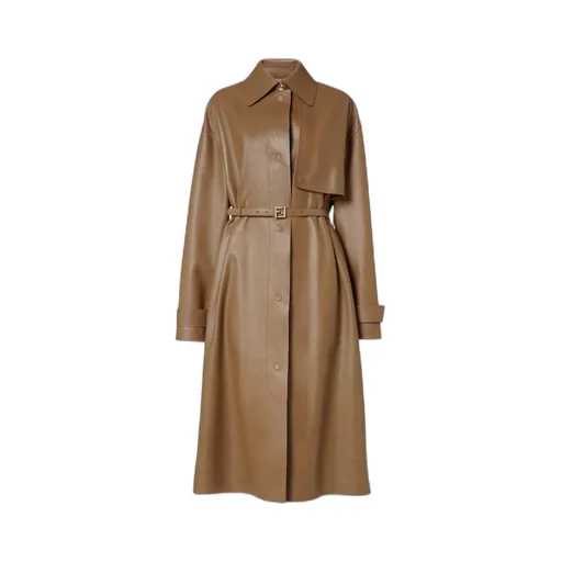 Belted Midi Trench Coat