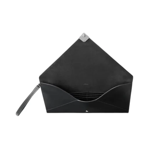 Large Ff Squared Flat Clutch Bag