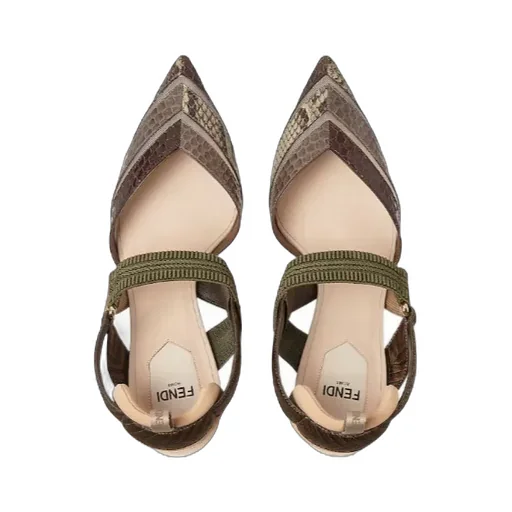 Colibrì Pointed-Toe Slingback Pumps