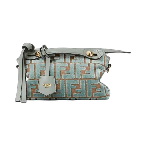 Ff Jacquard Velvet Mini-Bag