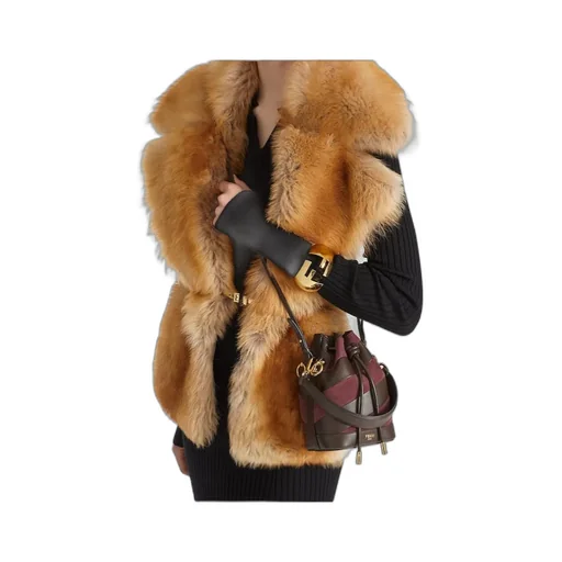Mon Tresor Mini Drawstring Bucket Bag
