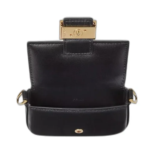 Black Nappa Leather Charm