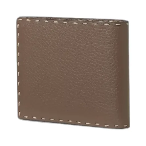 Selleria Bi-Fold Wallet With 134 Hand-Sewn Topstitches