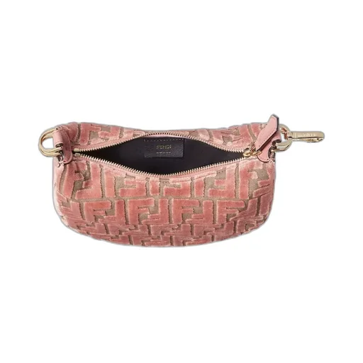 Ff Jacquard Velvet Mini-Bag