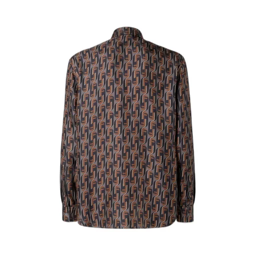 Printed Silk Shirt