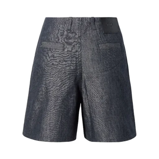 Light Blue Chambray Shorts