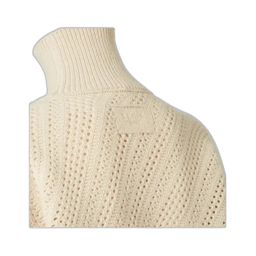 Beige Wool And Cashmere Pullover