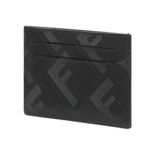 Black Leather Card Holder