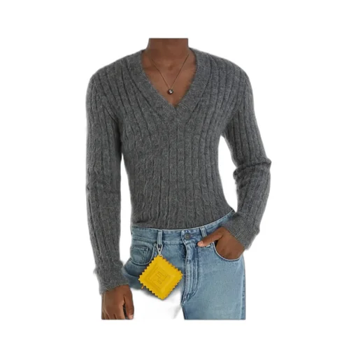 V-Neck Long Sleeved Jumper