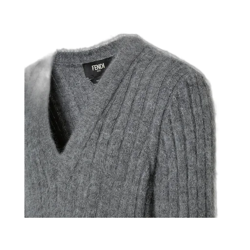 V-Neck Long Sleeved Jumper