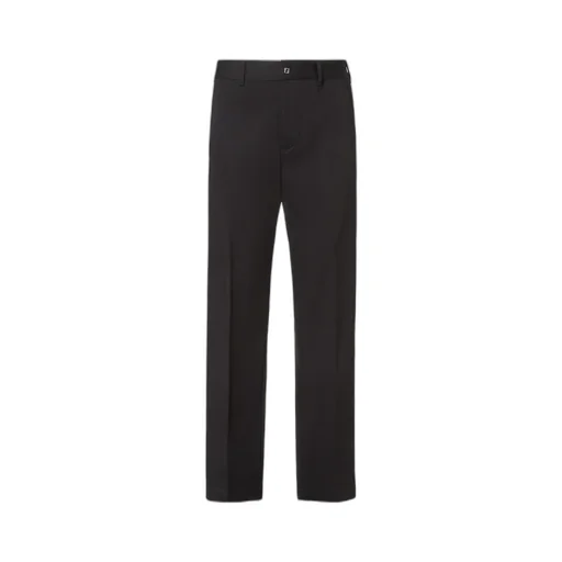 Black Gabardine Pants