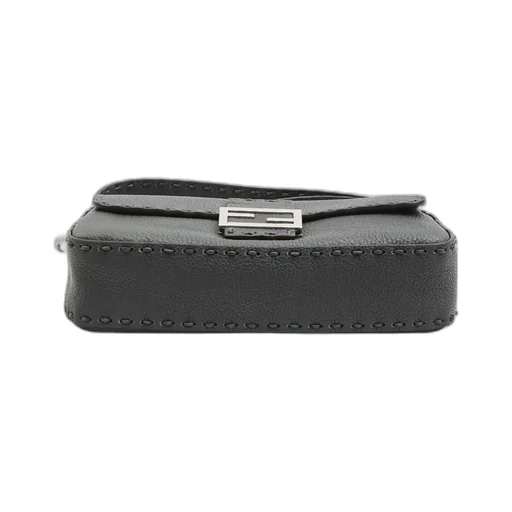 Baguette Macro-Stitch Messenger Bag