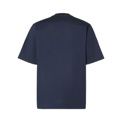 Dark Blue Cotton T-Shirt