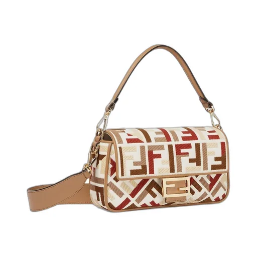 Baguette Monogrammed Shoulder Bag