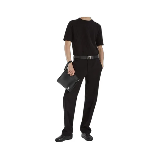 Black Gabardine Pants