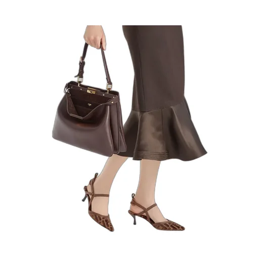 Medium-Heeled Slingbacks