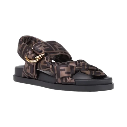Ff Satin Sandals