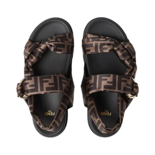 Ff Satin Sandals