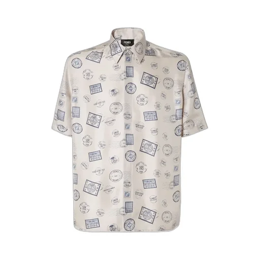 Graphic Printed Short Sleeved Shirt