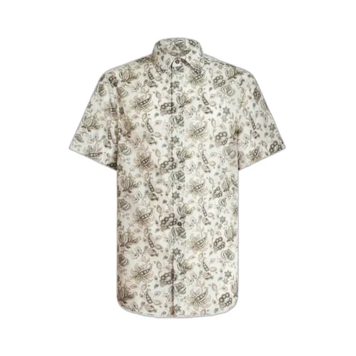 Paisley Print Cotton Shirt