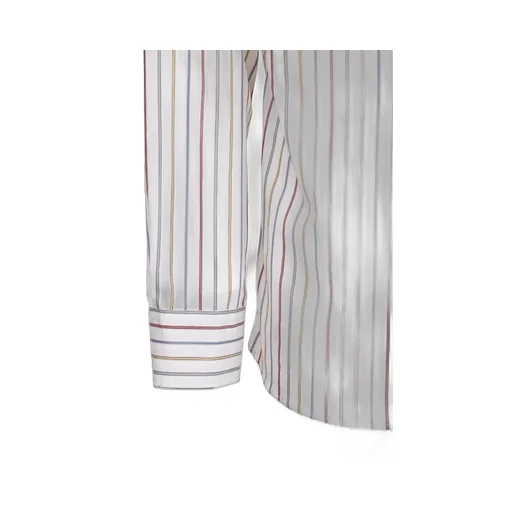 Pegaso Embroidered Striped Shirt