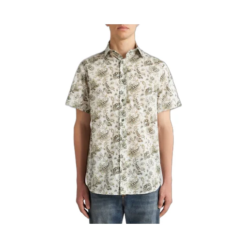Paisley Print Cotton Shirt