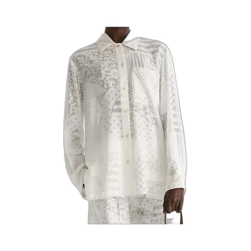 Long Sleeved Patchwork Shirt