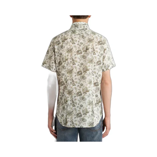 Paisley Print Cotton Shirt