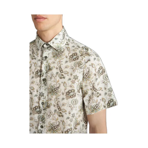 Paisley Print Cotton Shirt