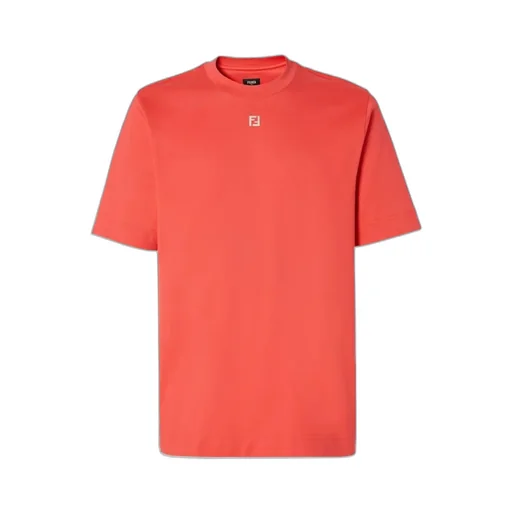 Ff Plaque Crewneck T-Shirt