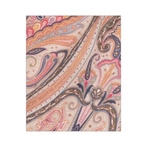 Graphic Printed Frayed-Edge Scarf
