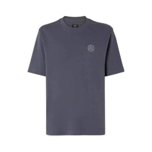 Logo Embroidered Crewneck T-Shirt